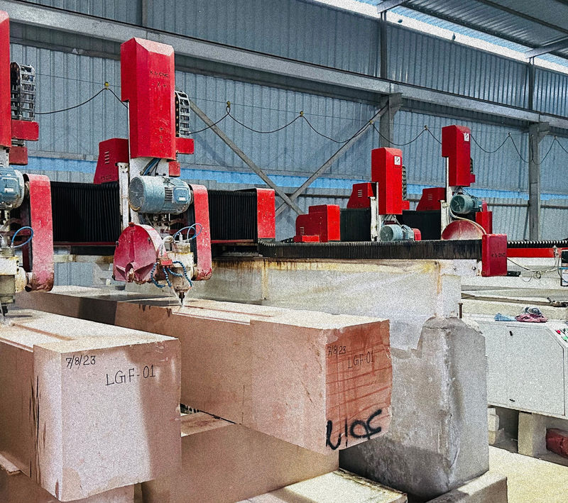CNC stone cutting