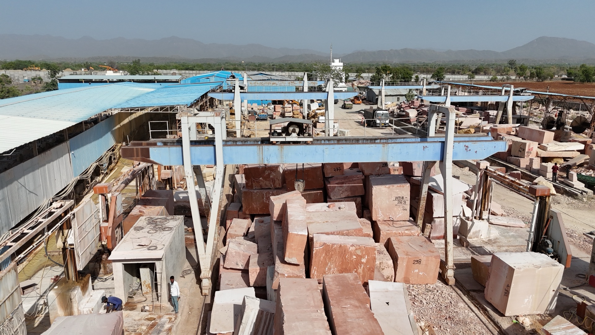 Receiving bay at MTCPL warehouse